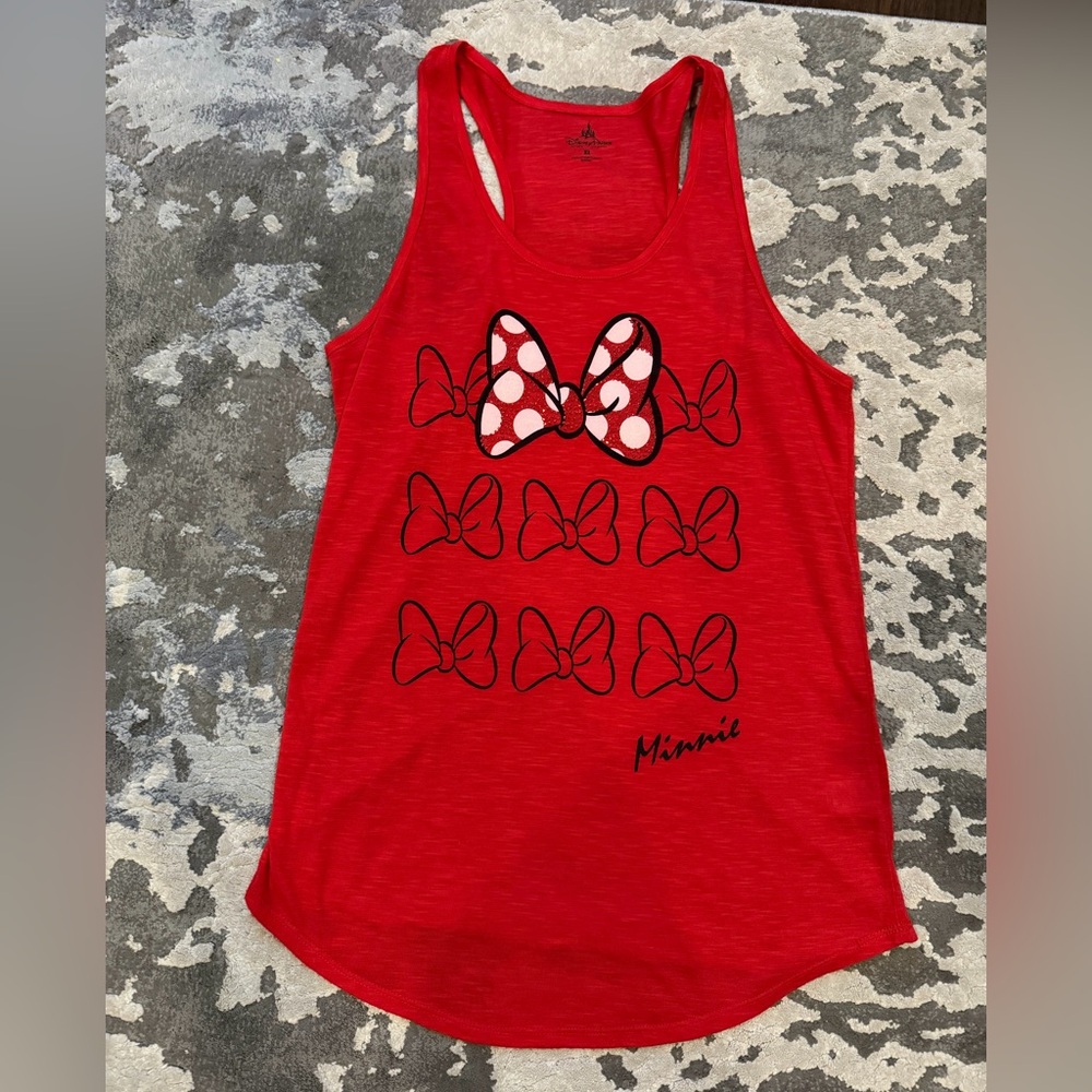 Disney Minnie Mouse Red Tank Top